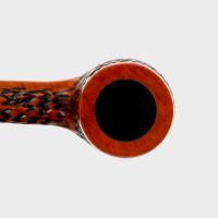 Dr Plumb Lightweight Metal Filter Fishtail Carved Briar Pipe (DP559)