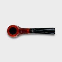 Dr Plumb Lightweight Metal Filter Fishtail Carved Briar Pipe (DP560)
