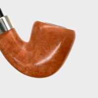 Dr Plumb Classic Bent Smooth Metal Filter Briar P Lip Style Pipe (DP561)