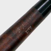 Dr Plumb City Matt Metal Filter Fishtail Briar Pipe (DP562)