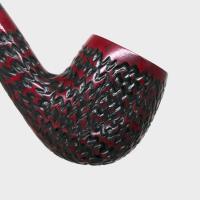 Dr Plumb Lightweight Metal Filter Fishtail Carved Briar Pipe (DP565)
