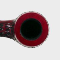 Dr Plumb Lightweight Metal Filter Fishtail Carved Briar Pipe (DP565)