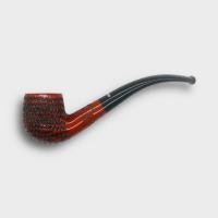 Dr Plumb Lightweight Metal Filter Fishtail Carved Briar Pipe (DP567)