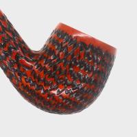 Dr Plumb Lightweight Metal Filter Fishtail Carved Briar Pipe (DP567)