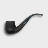 Dr Plumb City Matt Metal Filter Fishtail Briar Pipe (DP569)