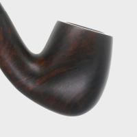 Dr Plumb City Matt Metal Filter Fishtail Briar Pipe (DP569)