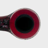 Dr Plumb Lightweight Metal Filter Fishtail Carved Briar Pipe (DP571)