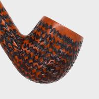Dr Plumb Lightweight Metal Filter Fishtail Carved Briar Pipe (DP572)