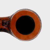 Dr Plumb Lightweight Metal Filter Fishtail Carved Briar Pipe (DP572)
