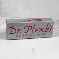 Dr Plumb Dinky Flat Bottom Metal Filter Fishtail Briar Pipe (DP365)