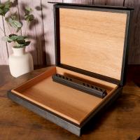 Dunhill Sidecar Leather Travel Humidor - 10 Cigar Capacity
