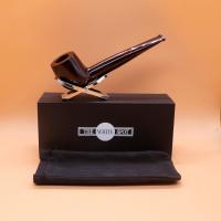 SLIGHT SECONDS Alfred Dunhill  - The White Spot Chestnut 5110 Group 5 Liverpool Fishtail Pipe (DUN208)