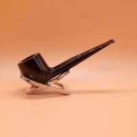 Alfred Dunhill - The White Spot Chestnut 4106 Group 4 Pot Fishtail Pipe (DUN209)