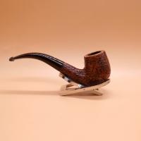 Alfred Dunhill - The White Spot County 4102 Group 4 Bent Fishtail Pipe (DUN229)