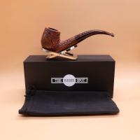 Alfred Dunhill - The White Spot County 4102 Group 4 Bent Fishtail Pipe (DUN229)