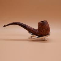 Alfred Dunhill - The White Spot County 5102 Group 5 Bent Fishtail Pipe (DUN237)