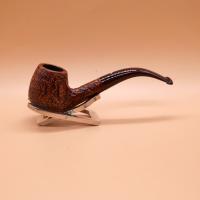 Alfred Dunhill - The White Spot County 5113 Group 5 Bent Apple Fishtail Pipe (DUN240)