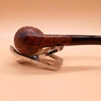 Alfred Dunhill - The White Spot County 5113 Group 5 Bent Apple Fishtail Pipe (DUN240)