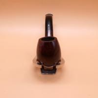 Alfred Dunhill - The White Spot Bruyere 5113 Group 5 Bent Apple Fishtail Pipe (DUN388)