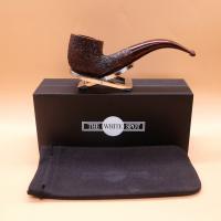 Alfred Dunhill - The White Spot Cumberland 5115 Group 5 Bent Pot Pipe (DUN444)