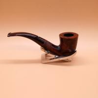 Alfred Dunhill - The White Spot Cumberland 4114 Group 4 Bent Dublin Pipe (DUN450)
