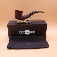 Alfred Dunhill - The White Spot Cumberland 4114 Group 4 Bent Dublin Pipe (DUN450)