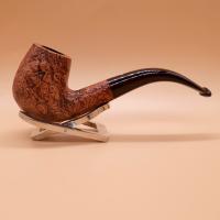 Alfred Dunhill - The White Spot County 6102 Group 6 Bent Fishtail Pipe (DUN831)