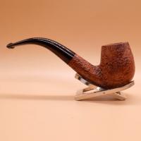 Alfred Dunhill - The White Spot County 6102 Group 6 Bent Fishtail Pipe (DUN831)