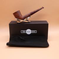 Alfred Dunhill - The White Spot County 4105 Group 4 Dublin Fishtail Pipe (DUN886)