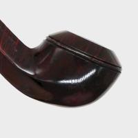 Alfred Dunhill - The White Spot Bruyere 3108 Group 3 Bent Rhodesian Pipe (DUN1000)