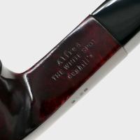 Alfred Dunhill - The White Spot Bruyere 3108 Group 3 Bent Rhodesian Pipe (DUN1001)
