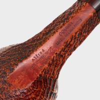 Alfred Dunhill - The White Spot County 3108 Group 3 Bent Rhodesian Fishtail Pipe (DUN1016)