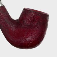 Alfred Dunhill - The White Spot Ruby Bark 4102 Group 4 Bent Pipe (DUN1029)