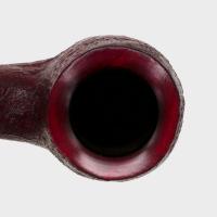 Alfred Dunhill - The White Spot Ruby Bark 4102 Group 4 Bent Pipe (DUN1029)