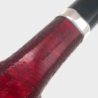 Alfred Dunhill - The White Spot Ruby Bark 3102 Group 3 Bent Pipe (DUN1033)