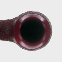 Alfred Dunhill - The White Spot Ruby Bark 4102 Group 4 Bent Pipe (DUN1035)