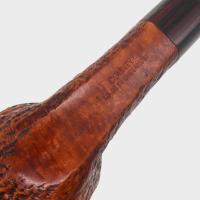 Alfred Dunhill - The White Spot County 4113 Group 4 Bent Apple Fishtail Pipe (DUN1042)