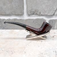 Alfred Dunhill - The White Spot Bruyere 3421 Group 3 Zulu Bent Pipe (DUN114)