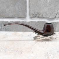 Alfred Dunhill - The White Spot Chestnut 4333 Group 4 Brandy Bent Pipe (DUN153)