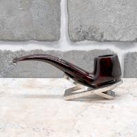 Alfred Dunhill - The White Spot Chestnut 3102 Group 3 Bent Pipe (DUN192)