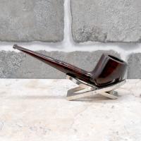 Alfred Dunhill - The White Spot Chestnut 4106 Group 4 Pot Fishtail Pipe (DUN209)