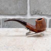 Alfred Dunhill - The White Spot County 4102 Group 4 Bent Fishtail Pipe (DUN229)