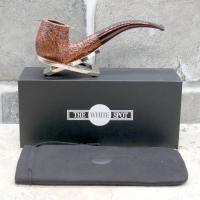 Alfred Dunhill - The White Spot County 4102 Group 4 Bent Fishtail Pipe (DUN229)