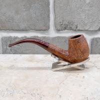 Alfred Dunhill - The White Spot County 5102 Group 5 Bent Fishtail Pipe (DUN237)