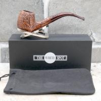 Alfred Dunhill - The White Spot County 5113 Group 5 Bent Apple Fishtail Pipe (DUN240)
