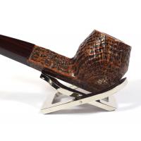 Alfred Dunhill - The White Spot County 6104 Group 6 Bulldog Fishtail Pipe (DUN251)