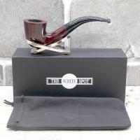 Alfred Dunhill - The White Spot Bruyere 4114 Group 4 Bent Dublin Pipe (DUN280)