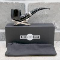 Alfred Dunhill - The White Spot Dress 5115 Group 5 Bent Pot Fishtail Pipe (DUN297)