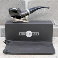 Alfred Dunhill - The White Spot Dress 5108 Group 5 Bent Rhodesian Fishtail Pipe (DUN306)