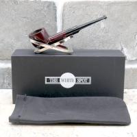Alfred Dunhill - The White Spot Bruyere 1206 Group 1 Pot Fishtail Pipe (DUN321)